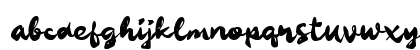 Pacheow Regular Lowercase Preview