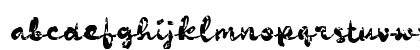 Pafian Regular Lowercase Preview