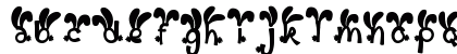 Palm Sunday Bunny Regular Lowercase Preview