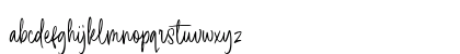 Palms & Chill Regular Lowercase Preview