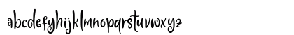 Partridge Regular Lowercase Preview