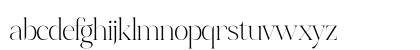 Perfect Romantic Regular Lowercase Preview