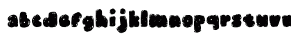 Polvorón - Personal Use Regular Lowercase Preview
