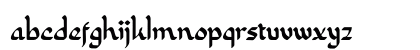 Qirania Regular Lowercase Preview