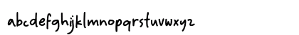Quaint HF Regular Lowercase Preview