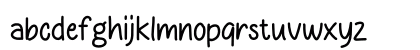 Quick Good Regular Lowercase Preview