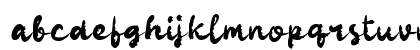 Qabboy Regular Lowercase Preview