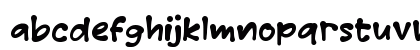 Qablue Regular Lowercase Preview