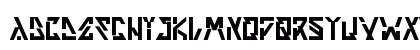 Qrunzvord Regular Lowercase Preview