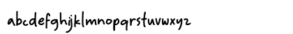 Quaint HF Regular Lowercase Preview