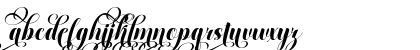 Rasdelia Swashed PERSONAL Italic Lowercase Preview