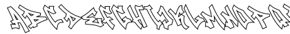 Raven Graff Outline Outline Lowercase Preview