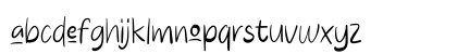 Rebel Produktif Regular Lowercase Preview