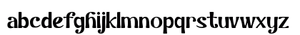 ROADSTER Regular Lowercase Preview