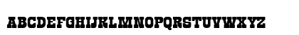 Retro Block Regular Lowercase Preview