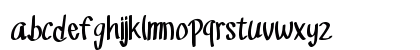 Rich Monster - Personal Use Regular Lowercase Preview