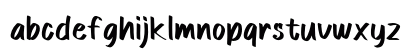 Sabrick carton Regular Lowercase Preview