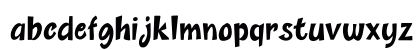 Solid Newborn Regular Lowercase Preview