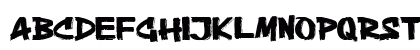 Rushon Ground Regular Lowercase Preview