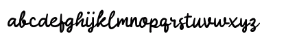 Sablak Writing Regular Lowercase Preview