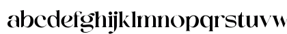 Sakire Regular Lowercase Preview