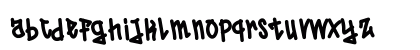 Skuctre Regular Lowercase Preview