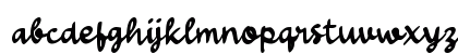 sabresha Regular Lowercase Preview