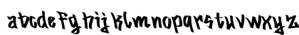 Street Conflict Regular Lowercase Preview
