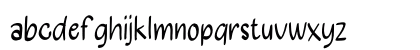 Summer Peace Regular Lowercase Preview