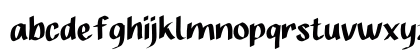 Terneuzen Regular Lowercase Preview