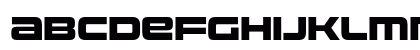 Uniwars Heavy Regular Lowercase Preview