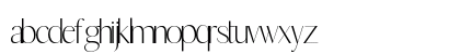 Upstair Sans Regular Lowercase Preview