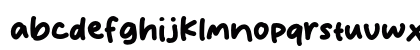 Violet Dream Regular Lowercase Preview