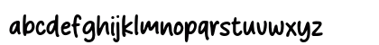 Walkyo Regular Lowercase Preview