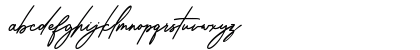 Wantsignature Regular Lowercase Preview