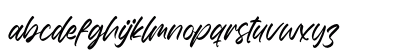 Wolenta Skyline Regular Lowercase Preview