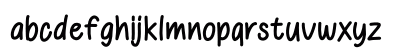 Written Good Regular Lowercase Preview