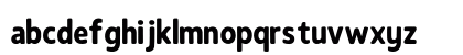 Spindark PERSONAL USE ONLY! Regular Lowercase Preview