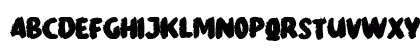 Strong Roar Regular Lowercase Preview