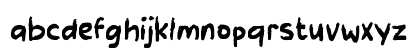 Tabient Regular Lowercase Preview