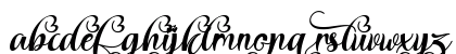 Thanks Beauty Italic Demo Italic Lowercase Preview