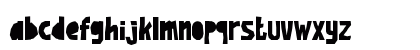 Tornadoz Regular Lowercase Preview