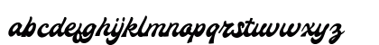 Twilight Luminance Free Regular Lowercase Preview