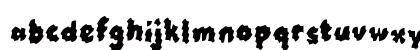Urgena Regular Lowercase Preview