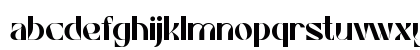 WARREN Regular Lowercase Preview