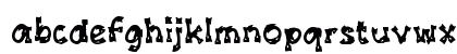 Wadoh Regular Lowercase Preview