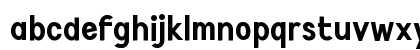 Xabacez Regular Lowercase Preview