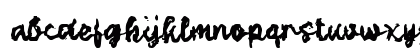 Xabelong Regular Lowercase Preview