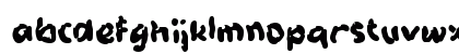 Xablown Regular Lowercase Preview