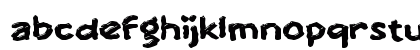 Yabantome Regular Lowercase Preview